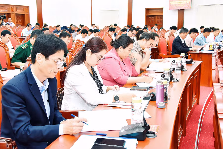 Các đại biểu tham dự hội nghị. Ảnh: Đ.T Các đại biểu tham dự hội nghị. Ảnh: Đ.T