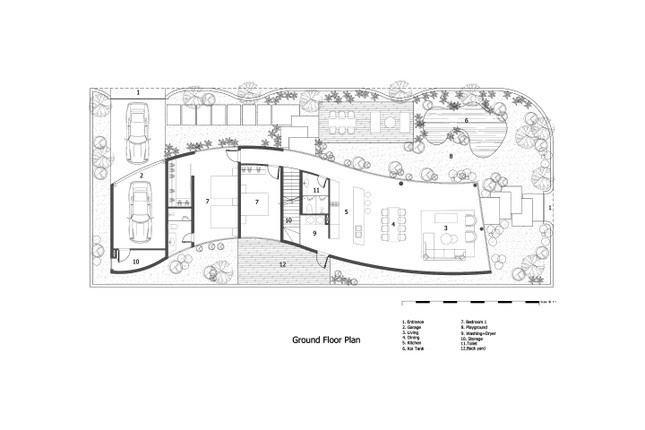 Mặt bằng tầng 1 ngôi nhà. Mặt bằng tầng 1 ngôi nhà.