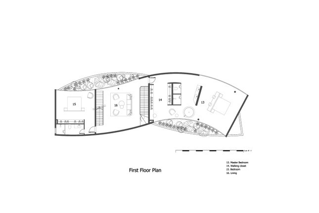 Mặt bằng tầng 2. Mặt bằng tầng 2.