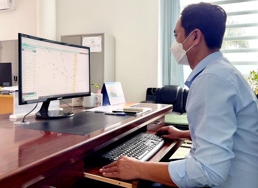 Doanh nghiệp Gia Lai ứng dụng CNTT vào công tác quản lý, sản xuất kinh doanh, đẩy mạnh chuyển đổi số. Ảnh: Hà Duy