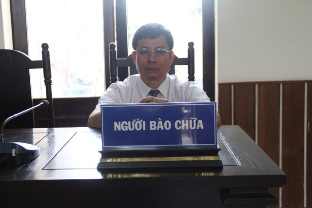 Luật sư Nguyễn Xuân Phùng, người bào chữa cho các bị cáo. Ảnh: Đức Nhật