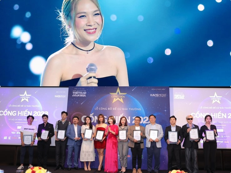 Mỹ Tâm có nhiều đề cử quan trọng tại giải Cống hiến 2023. Ảnh: Ban tổ chức Mỹ Tâm có nhiều đề cử quan trọng tại giải Cống hiến 2023. Ảnh: Ban tổ chức