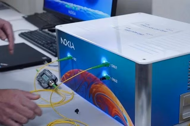 Công nghệ PON 50G của Nokia đã giúp mang đến tốc độ 50 Gbps ngay trên đường truyền internet cáp quang hiện tại