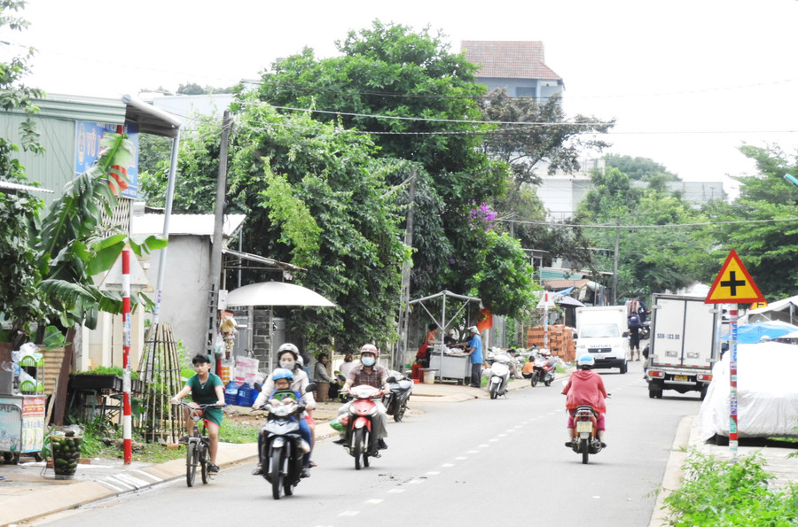 Diện mạo tuyến đường Nguyễn Hữu Thọ, phường Trà Bá, TP.Pleiku. Ảnh: Thanh Nhật Diện mạo tuyến đường Nguyễn Hữu Thọ, phường Trà Bá, TP.Pleiku. Ảnh: Thanh Nhật