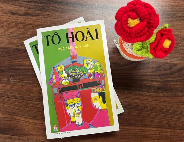 Tập truyện ngắn “Mực tàu giấy bản” của nhà văn Tô Hoài. Ảnh: NHÀ XUẤT BẢN KIM ĐỒNG