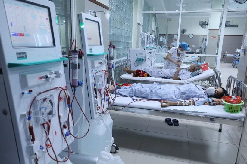 Việt Nam hiện có khoảng 7 triệu người mắc đái tháo đường. Ảnh minh họa: Anh Tuấn/TTXVN