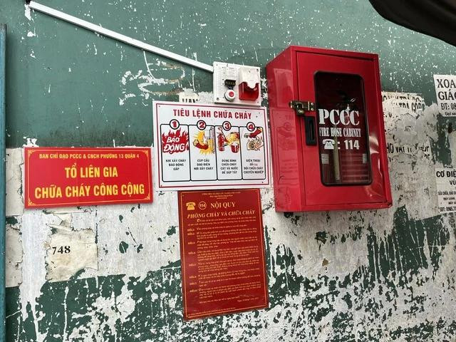 Công tác PCCC trong hẻm được bà con ở TP.HCM hết sức chú trọng Công tác PCCC trong hẻm được bà con ở TP.HCM hết sức chú trọng