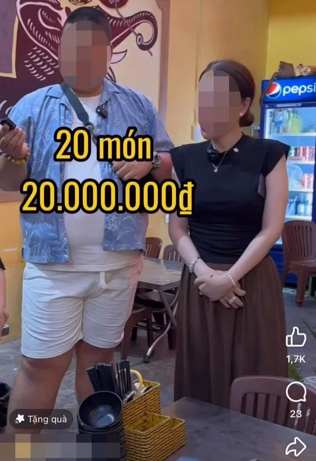 Một chủ quán ăn ở Vũng Tàu thường xuyên đưa ra các thử thách “bữa ăn khổng lồ”