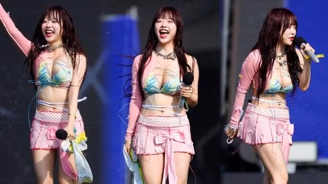 Một bộ phận khán giả phẫn nộ vì cho rằng Jeewon hở hang quá mức và không cần thiết