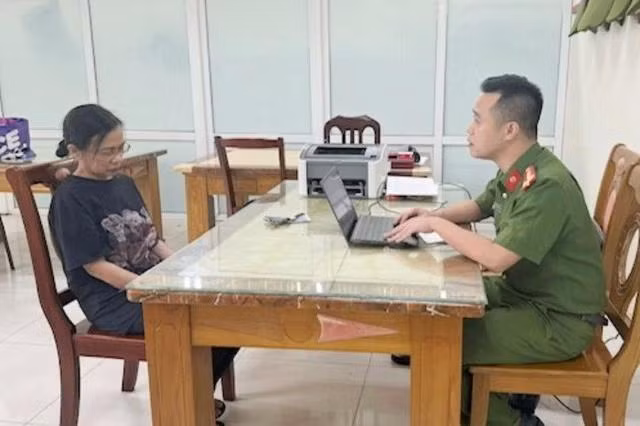 Lê Thị Hợi tại Cơ quan CSĐT Công an tỉnh Quảng Ninh Lê Thị Hợi tại Cơ quan CSĐT Công an tỉnh Quảng Ninh