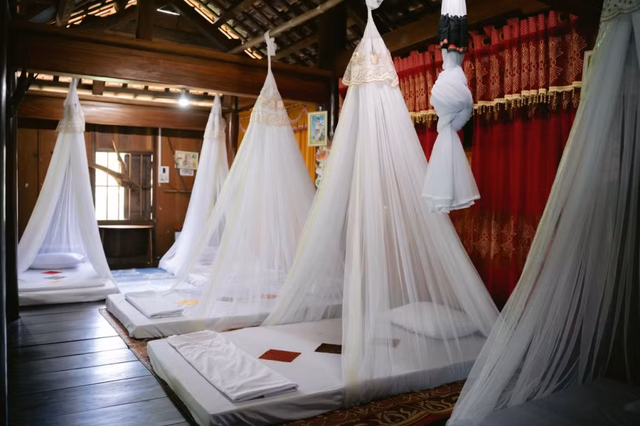 Son homestay của chị Hồ Thị Son, bản Ho Rum, xã Kim Thủy, Lệ Thủy, Quảng Bình. Ảnh: MINH PHONG