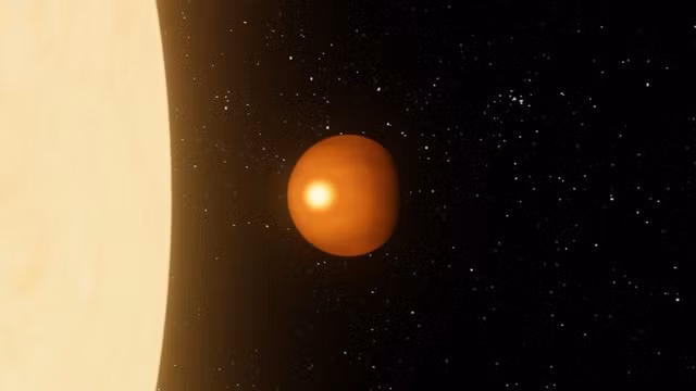 Hành tinh WASP-76b sở hữu một môi trường vô cùng kinh dị - Ảnh đồ họa: AI