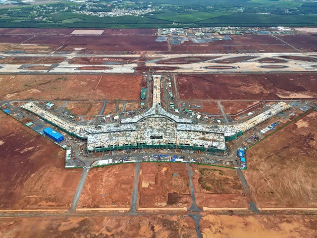Nhà ga hành khách sân bay Long Thành - giai đoạn 1 đang đẩy nhanh tiến độ để đưa vào hoạt động tháng 9-2026 Nhà ga hành khách sân bay Long Thành - giai đoạn 1 đang đẩy nhanh tiến độ để đưa vào hoạt động tháng 9-2026