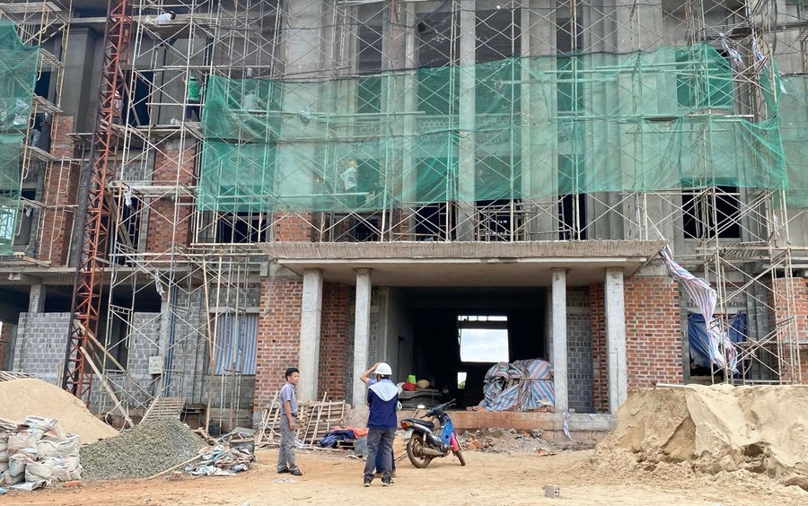 Nhu cầu sử dụng cát, đá xây dựng trên thị trường tăng cao nhưng nguồn cung hạn chế. Ảnh: S.C