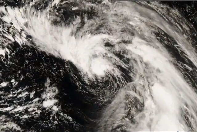 Bão Bebinca dự kiến tiến gần đảo Amami ở phía Tây Nam Nhật Bản vào tối 14-9 (giờ địa phương). Ảnh: China Daily