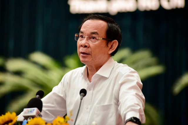 Bí thư Thành ủy TP HCM Nguyễn Văn Nên.