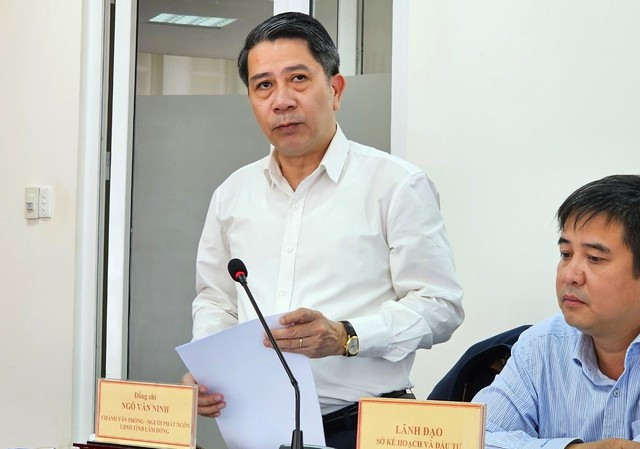 Ông Ngô Văn Ninh, Chánh Văn phòng UBND tỉnh Lâm Đồng.