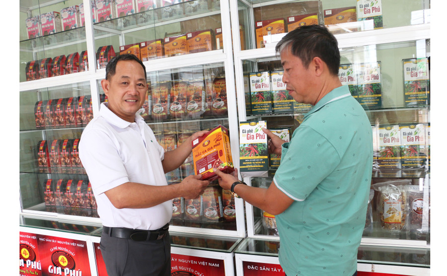 Chương trình OCOP trở thành bàn đạp để sản phẩm đặc trưng địa phương bay xa. Ảnh: Q.T Chương trình OCOP trở thành bàn đạp để sản phẩm đặc trưng địa phương bay xa. Ảnh: Q.T