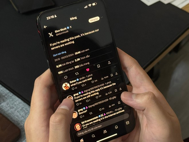 Người dùng đổ xô sang các mạng xã hội khác. (Ảnh chụp màn hình) Người dùng đổ xô sang các mạng xã hội khác. (Ảnh chụp màn hình)