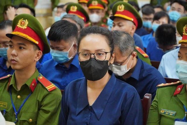 Bị cáo Trương Huệ Vân tại phiên tòa sáng nay 5.3 Bị cáo Trương Huệ Vân tại phiên tòa sáng nay 5.3