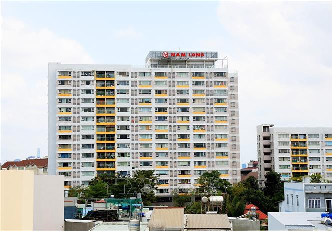Các căn hộ nhà ở xã hội khu dân cư Nam Long, quận 7, TP Hồ Chí Minh. Ảnh minh họa: Hồng Đạt/TTXVN Các căn hộ nhà ở xã hội khu dân cư Nam Long, quận 7, TP Hồ Chí Minh. Ảnh minh họa: Hồng Đạt/TTXVN