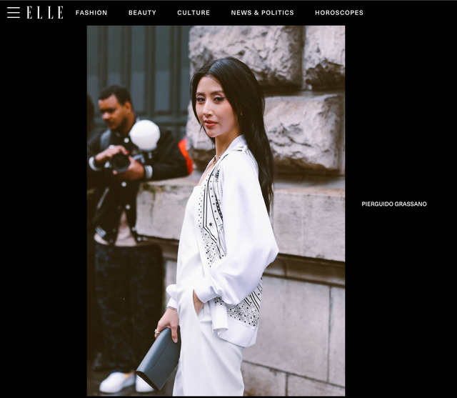 Quỳnh Anh Shyn trên tạp chí Elle