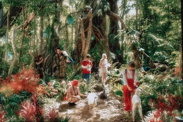 Rapper 8X đưa hình ảnh và câu rap trong những bài cũ phát triển thú vị trong Nhạc của rừng