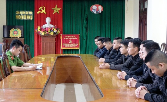 Công an tỉnh Lâm Đồng làm rõ vi phạm của nhiều người liên quan đến tín dụng đen. Ảnh: Công an tỉnh Lâm Đồng.