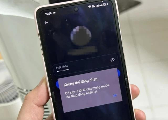 Nhiều người dùng dịch vụ mạng xã hội Facebook gặp sự cố đăng nhập vào cuối ngày 5.3