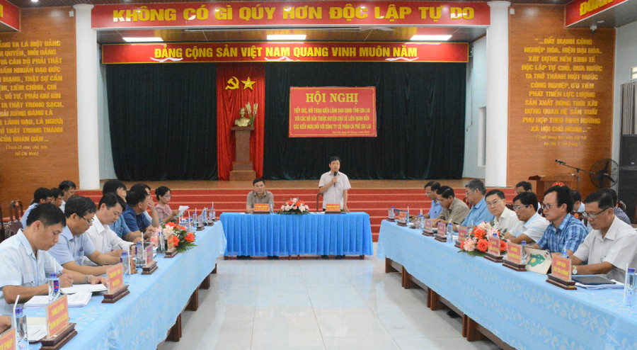 Quang cảnh hội nghị. Ảnh: M.N Quang cảnh hội nghị. Ảnh: M.N