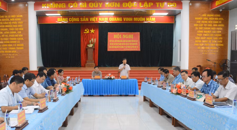 Quang cảnh hội nghị. Ảnh: M.N