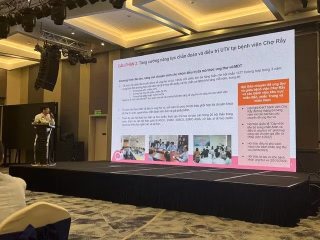 Tại đơn vị ung bướu đầu ngành, tỷ lệ bệnh nhân ung thư vú được chẩn đoán sớm đã lên đến hơn 75%