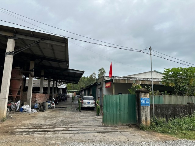 Công ty TNHH MTV Việt Đức, nơi được cho là sản xuất, mua bán phân bón giả