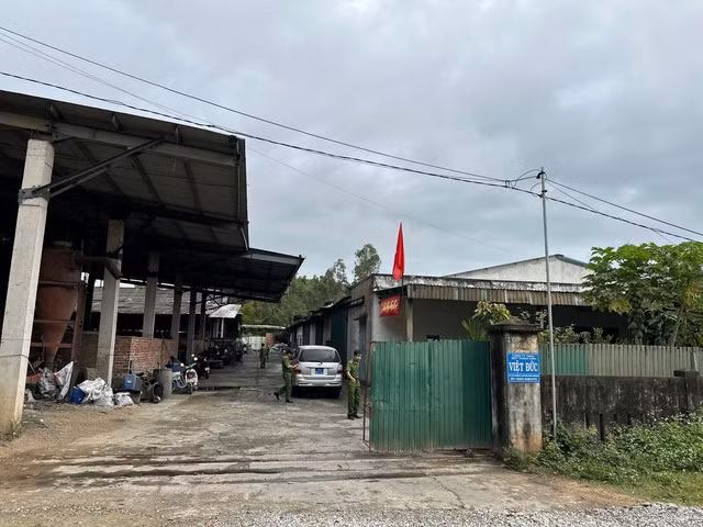 Công ty TNHH MTV Việt Đức, nơi được cho là sản xuất, mua bán phân bón giả