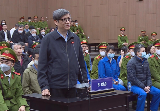 Bị cáo Nguyễn Thanh Long tại phiên toà