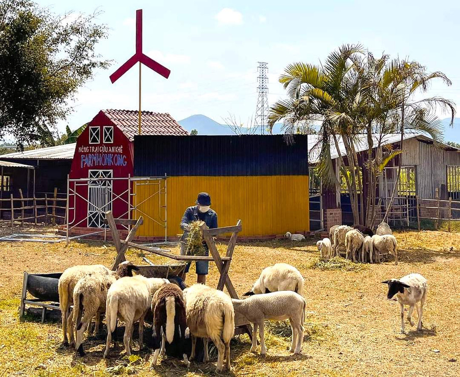Gia đình anh Nguyễn Thọ Tùng (tổ 7, phường An Bình, thị xã An Khê) đã đầu tư gần 700 triệu đồng xây dựng nông trại mang tên Hon Kong Farm phục vụ du khách dịp lễ 30-4 và 1-5. Ảnh: ĐVCC Gia đình anh Nguyễn Thọ Tùng (tổ 7, phường An Bình, thị xã An Khê) đã đầu tư gần 700 triệu đồng xây dựng nông trại mang tên Hon Kong Farm phục vụ du khách dịp lễ 30-4 và 1-5. Ảnh: ĐVCC