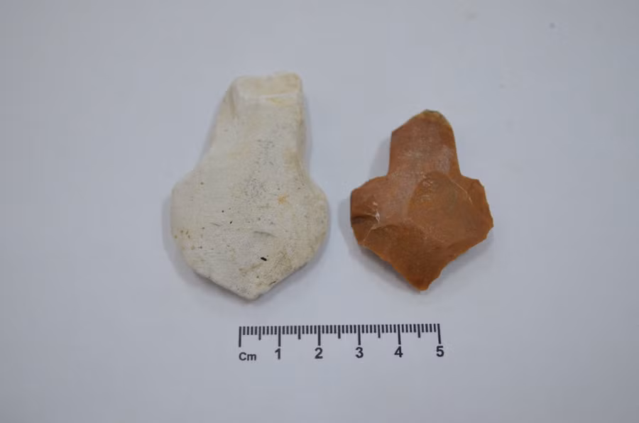 Công cụ mũi nhọn. Ảnh: Xuân Toản