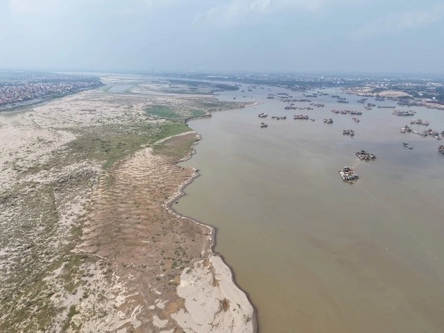 Khu vực mỏ cát Châu Sơn, xã Châu Sơn, huyện Ba Vì, TP Hà Nội Khu vực mỏ cát Châu Sơn, xã Châu Sơn, huyện Ba Vì, TP Hà Nội