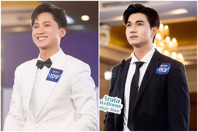 Nếu Đặng Tiến Đông gây ấn tượng với khả năng thuyết trình lưu loát thì Trần Hoàng Sơn lại khiến mọi người ngưỡng mộ vì chiều cao 1,89m