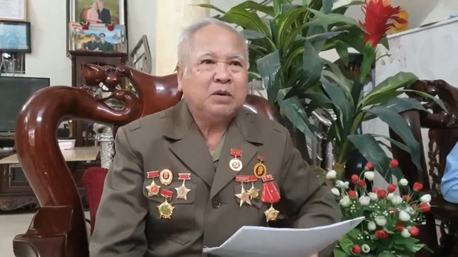 Ông Đỗ Vũ Xô, người trực tiếp tham gia xây dựng công trình thủy nông Nậm Rốm