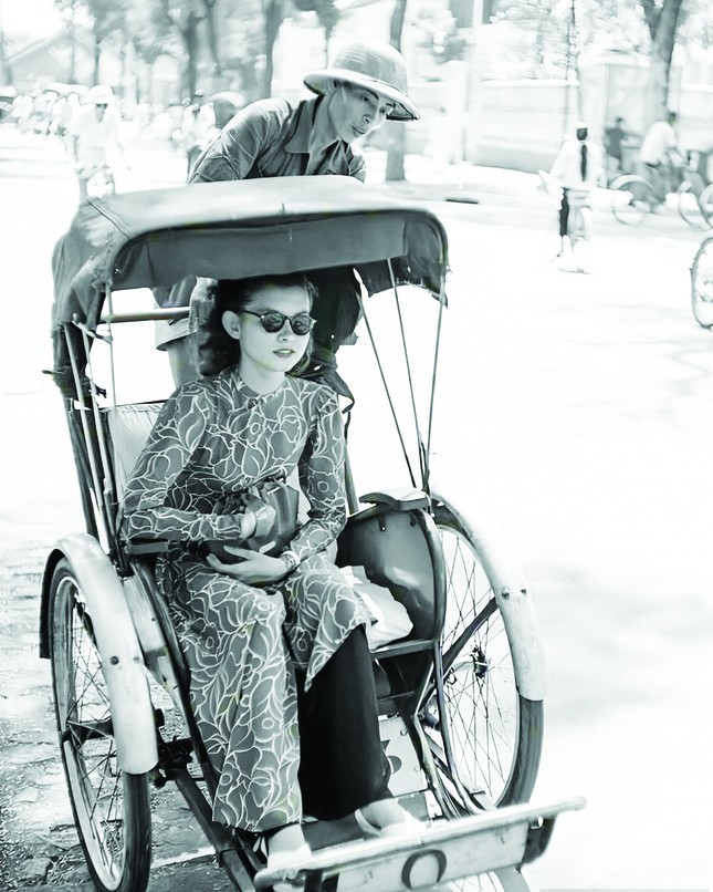 Xe xích lô Sài Gòn xưa