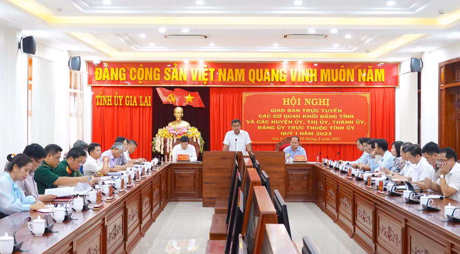 Quang cảnh hội nghị. Ảnh: Mộc Trà