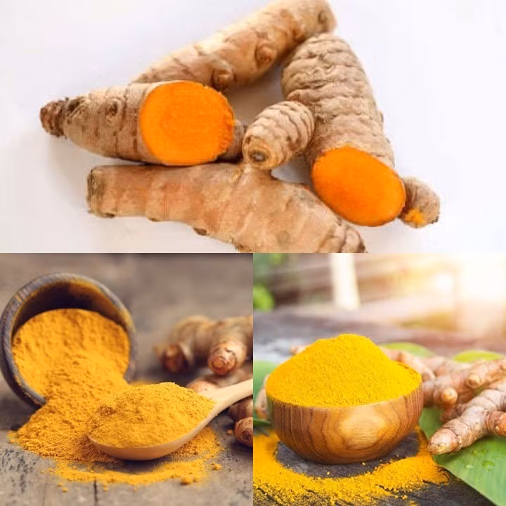 Chất curcumin trong nghệ mang lại nhiều lợi ích sức khỏe cho người tiểu đường. Đồ hoạ: Bạch Cúc