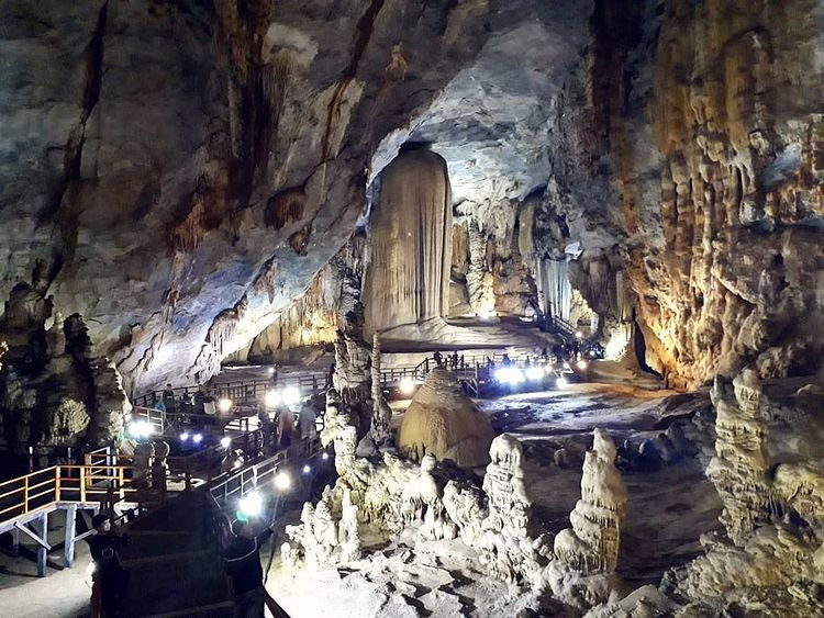 Động Phong Nha. Ảnh: @yuki.tanoshiitabi Động Phong Nha. Ảnh: @yuki.tanoshiitabi