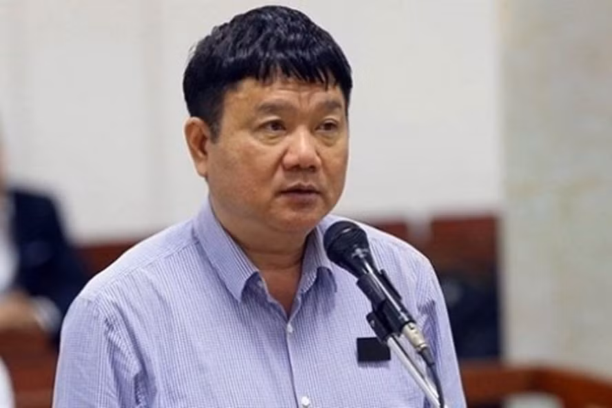 Ông Đinh La Thăng tại tòa. Ảnh: TTXVN