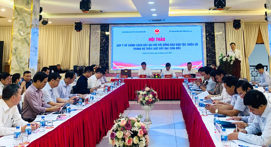 Quang cảnh hội thảo. Ảnh: Hồng Thương Quang cảnh hội thảo. Ảnh: Hồng Thương