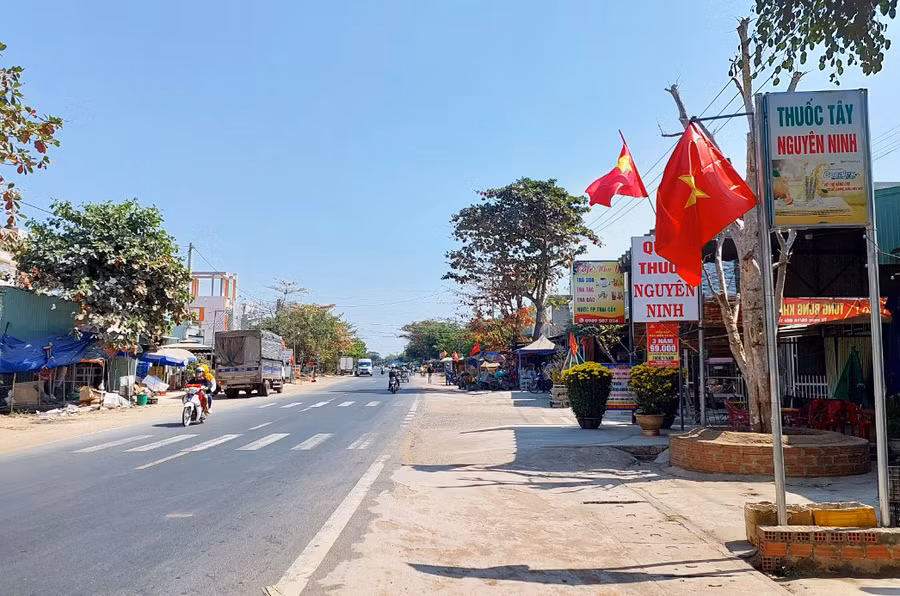 Xã Ia Peng đã hoàn thành 19/19 tiêu chí và đang chờ được UBND tỉnh công nhận đạt chuẩn nông thôn mới. Ảnh: N.D