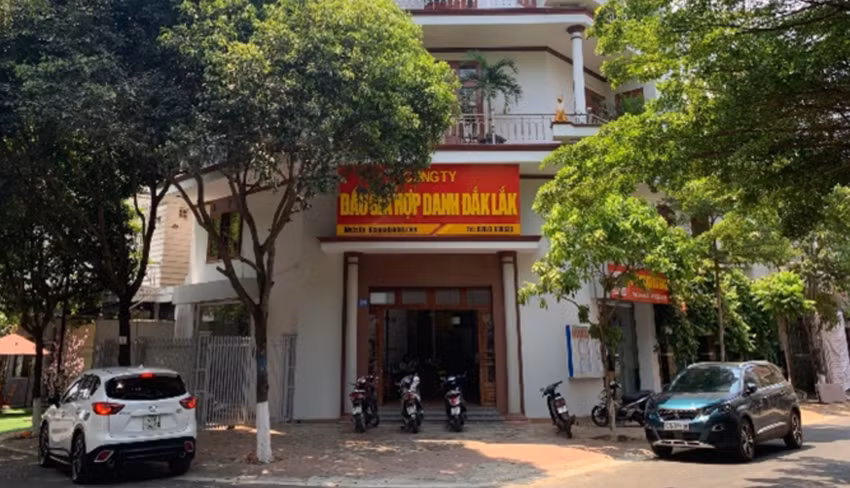 Công ty Đấu giá hợp danh Đắk Lắk. Ảnh: DNT