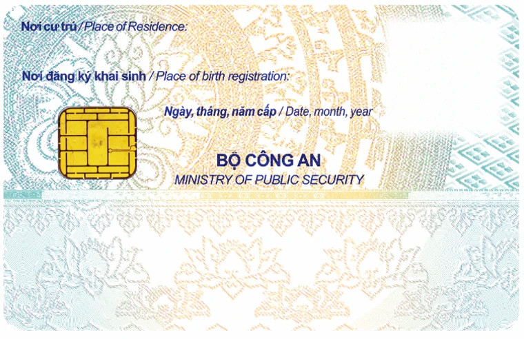 Mẫu thẻ căn cước dành cho người từ 6 tuổi trở lên, theo đề xuất của Bộ Công an Mẫu thẻ căn cước dành cho người từ 6 tuổi trở lên, theo đề xuất của Bộ Công an