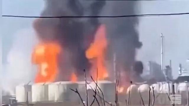 Hiện trường vụ nổ nhà máy Asia-Pacific Light Alloy. (Nguồn: BNN)